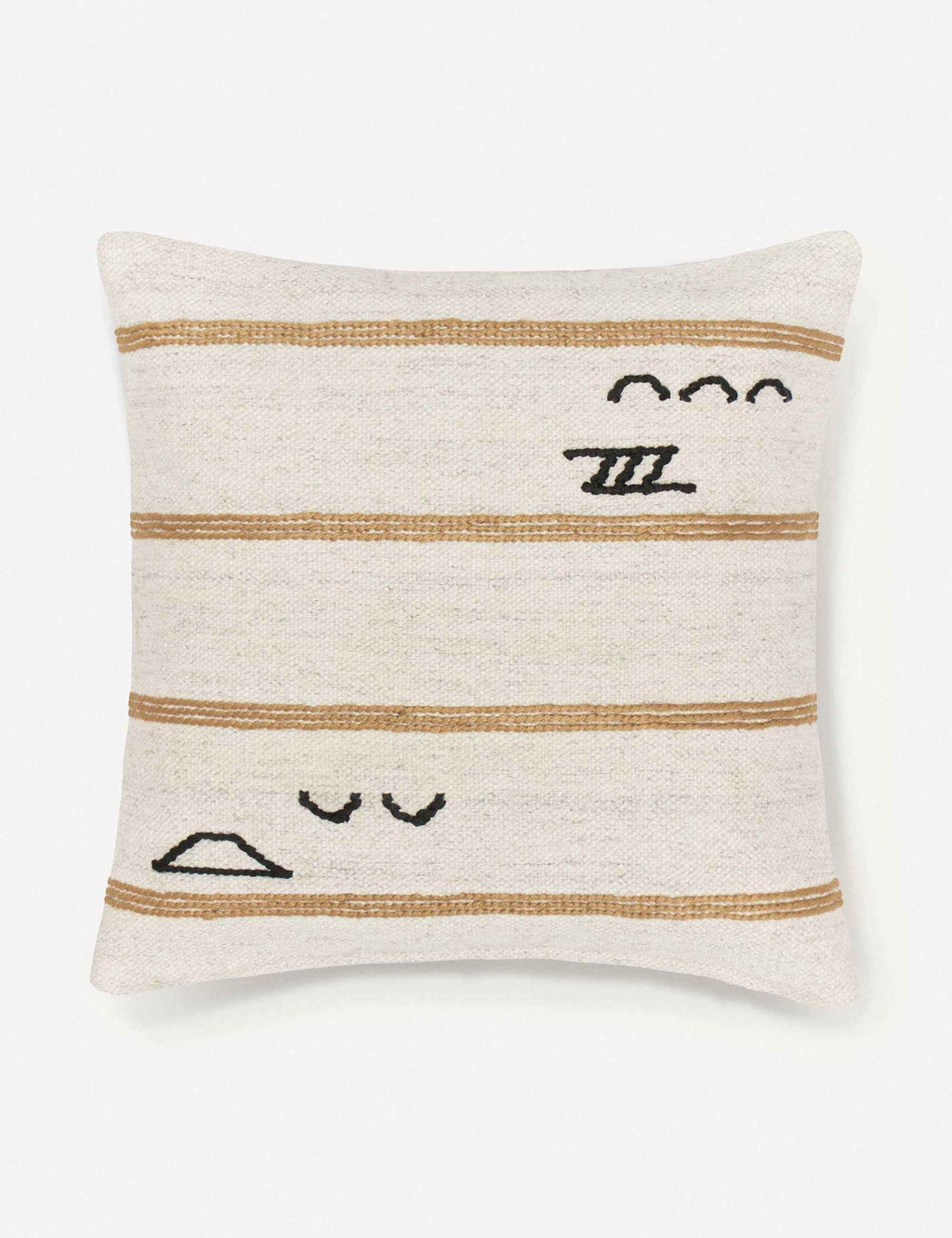 Breezy Stripe Pillow | Vintage-Inspired, Earthy Tones