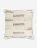 Bela Stripe Break Pillow | Minimalist Design, Subtle Color Palette