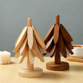 Bela Houten Onderzetters | Uniek Boomdesign, Natuurlijk Hout