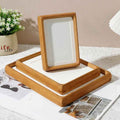 Vico Wooden Photo Frame | Rounded Corners, Walnut or Cherry