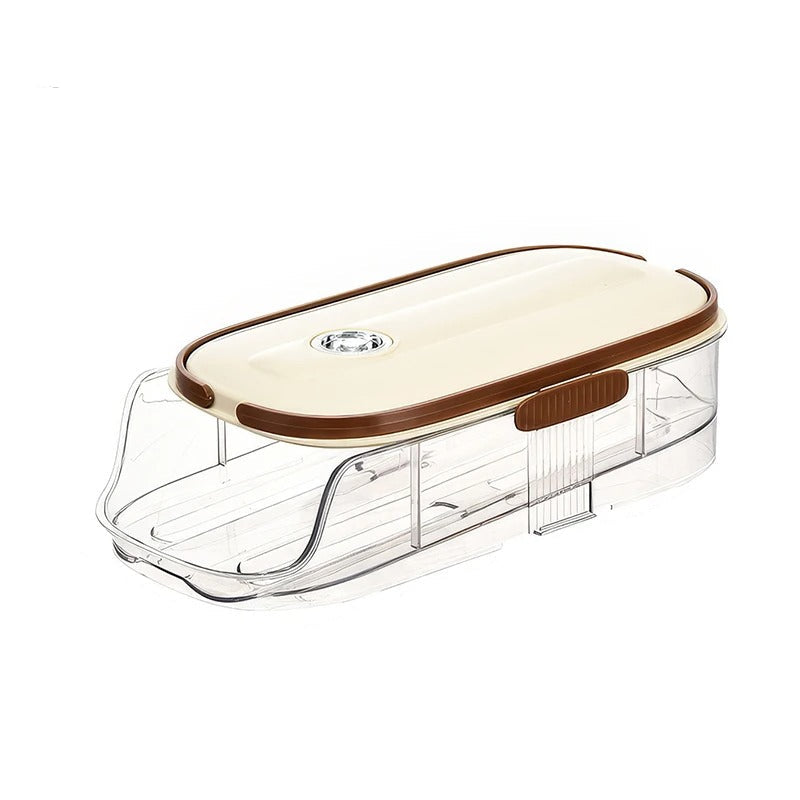 Egg Storage Container Stackable Acrylic Clear Refrigerator Organizer