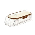 Egg Storage Container Stackable Acrylic Clear Refrigerator Organizer