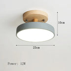 Brio Wooden Ceiling Light | Scandinavian Design, Soft LED Illumination