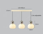 Bela Pumpkin Pendant Light | Modern LED, Adjustable Height