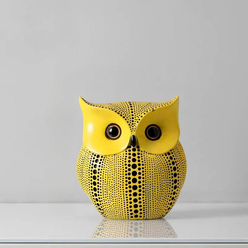 Miko Artistic Sculpture Collection | Hand-Painted with Iconic Dot Design