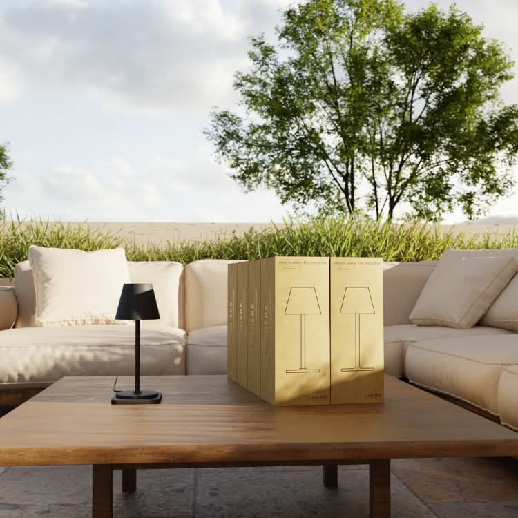 Brio Battery Table Lamp | Dimmable LED, Outdoor IP54