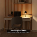 Vela Battery Table Lamp | Warm White Light, Outdoor Use
