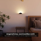 Vela Wall Light | 2700K Warm Glow, IP54 Rated