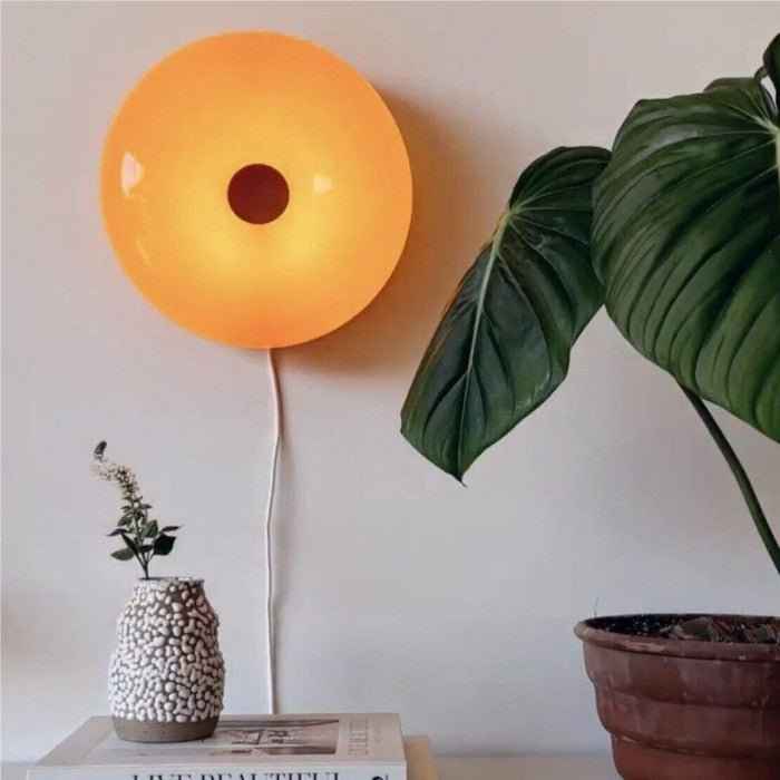 Bela Donut Lamp | Dimmable LED, Glass & Metal Design