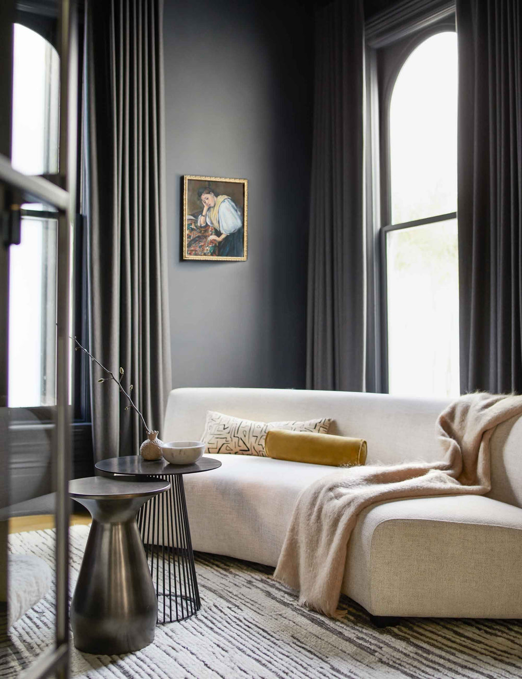 Aimee Luxe Mohair Throw | Handcrafted in Yorkshire, Cozy Design