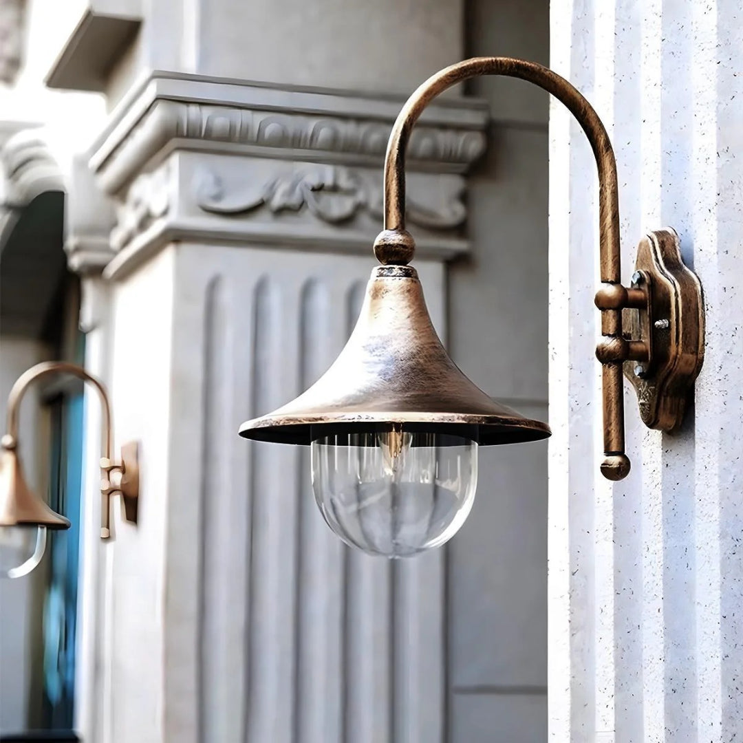 Veloriann – Vintage Metal Outdoor Wall Lamp