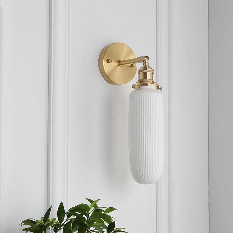 Bello Wandlamp | Handgemaakt Keramiek, Messing Fitting