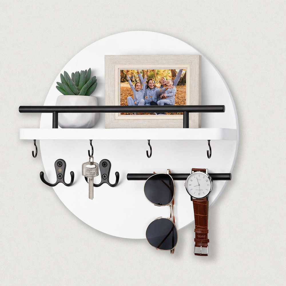 Bello Key Holder | Eco-Friendly Wooden Wall Organiser