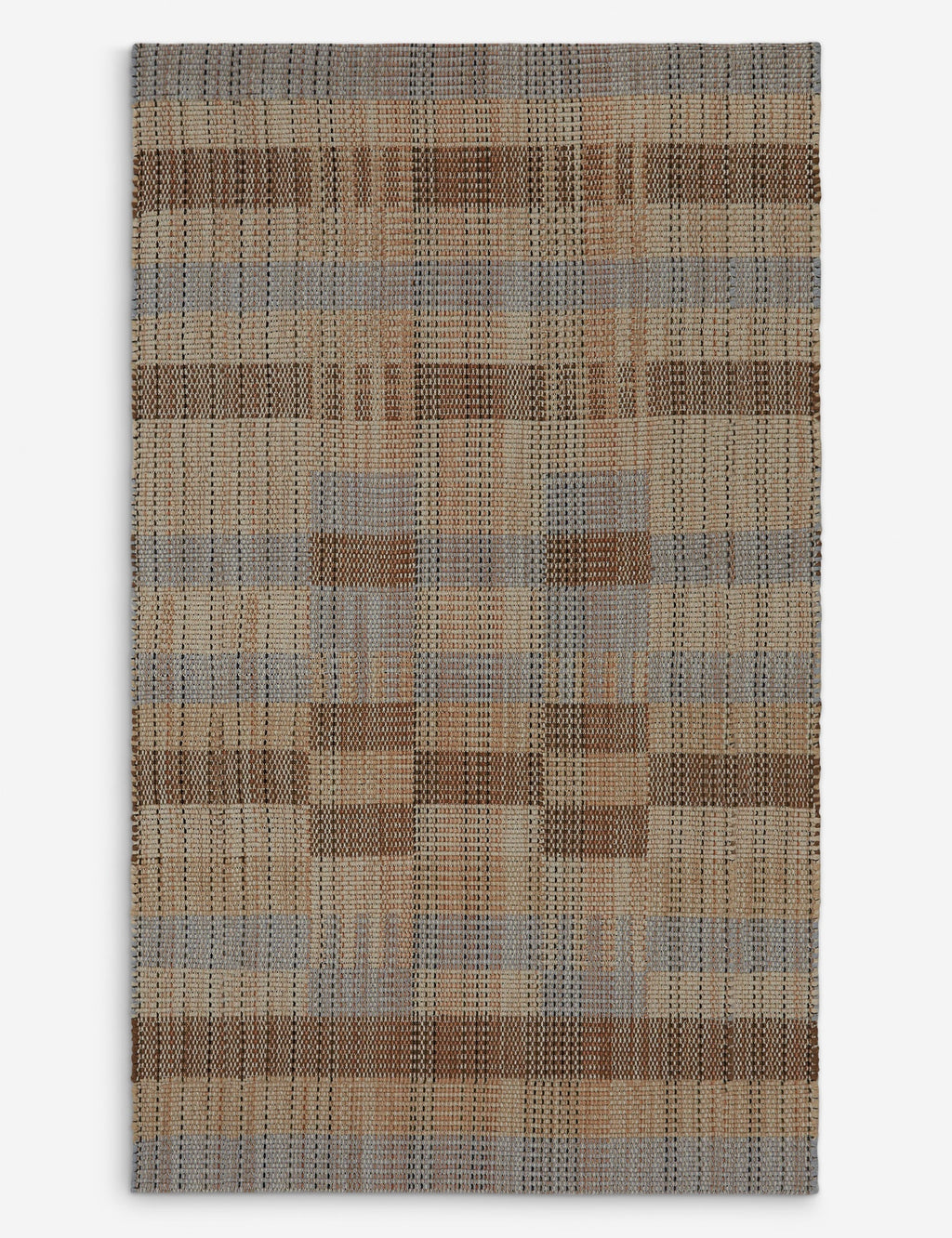 Sora Handwoven Rug | Wool-Blend, Geometric Motif