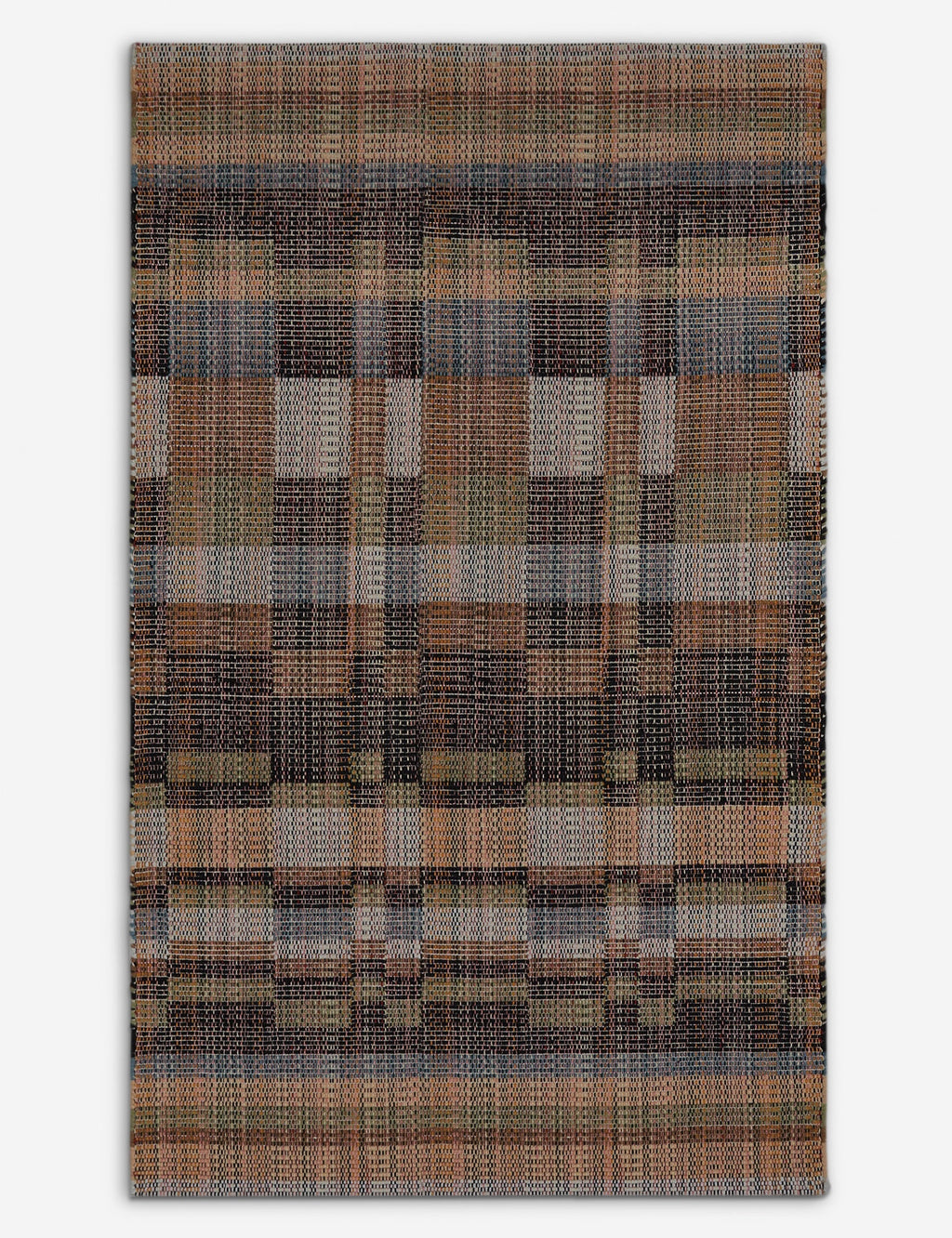 Sora Handwoven Rug | Wool-Blend, Geometric Motif