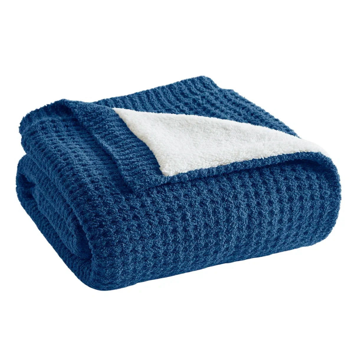 Zafiro CloudWaffle chenille plaid