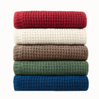 Zafiro CloudWaffle chenille plaid