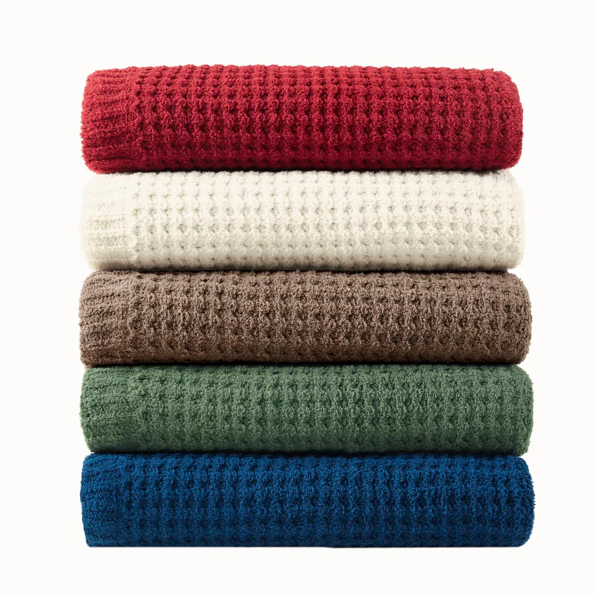 Zafiro CloudWaffle chenille plaid