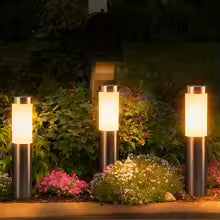 Valora solar-powered LED garden lamp