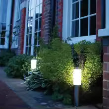 Valora solar-powered LED garden lamp