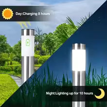 Valora solar-powered LED garden lamp