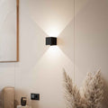 Xeno LED Wall Light | Adjustable Flaps, Warm White Light