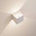Xeno LED Wall Light | Adjustable Flaps, Warm White Light