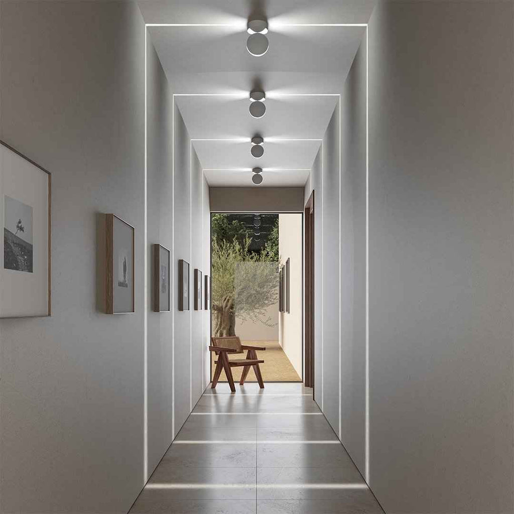 Sola Spotlight Wall Light | 360° Rotatable, Matt White