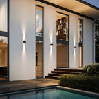 Xeno LED Wall Light | Adjustable Flaps, Warm White Light