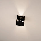 Xeno LED Wall Light | Adjustable Flaps, Warm White Light