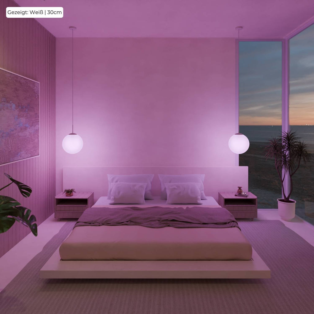 Bela Pendant Light | Matte Opal Glass, Soft Light Distribution