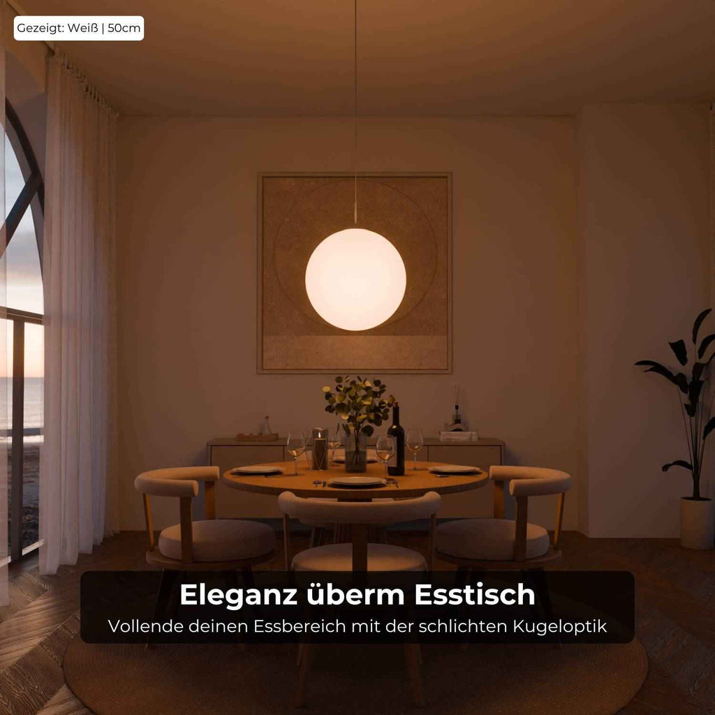 Bela Pendant Light | Matte Opal Glass, Soft Light Distribution